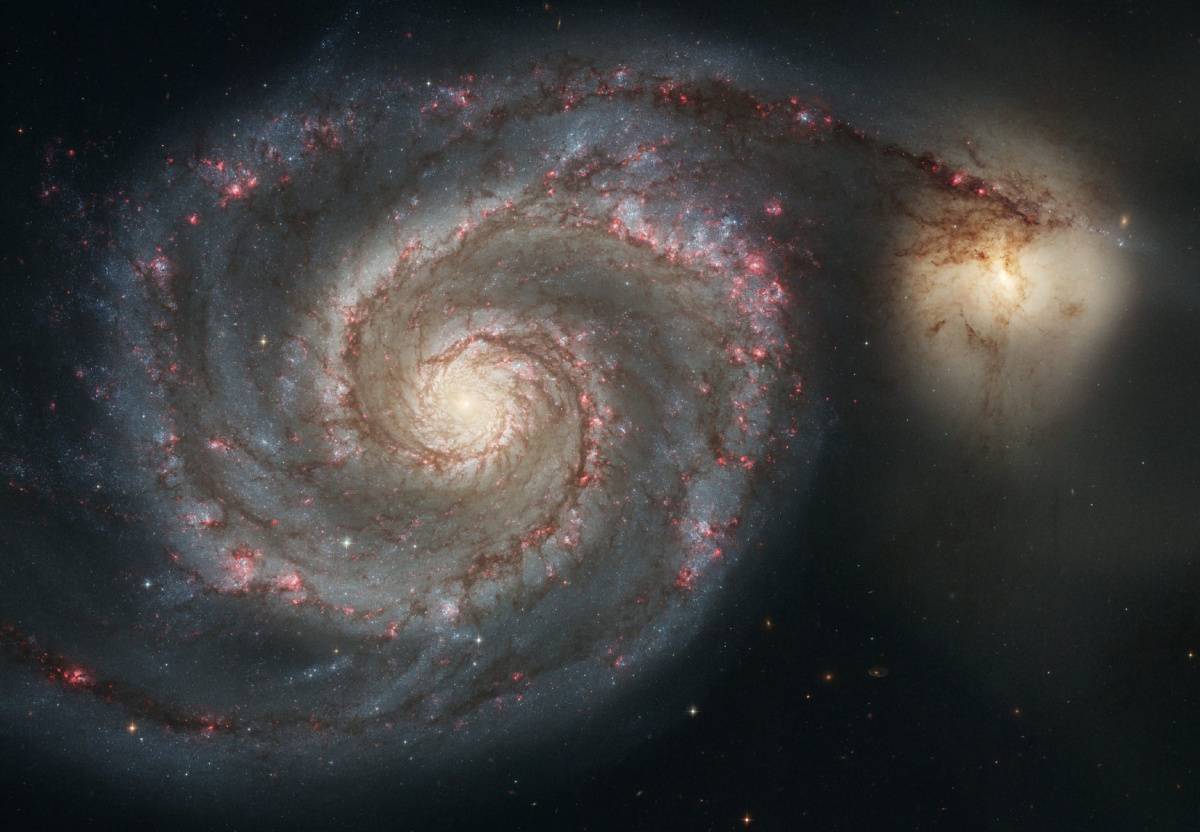 مجرة أندروميدا الحلزونية تعريفها و موقعها و مسارها