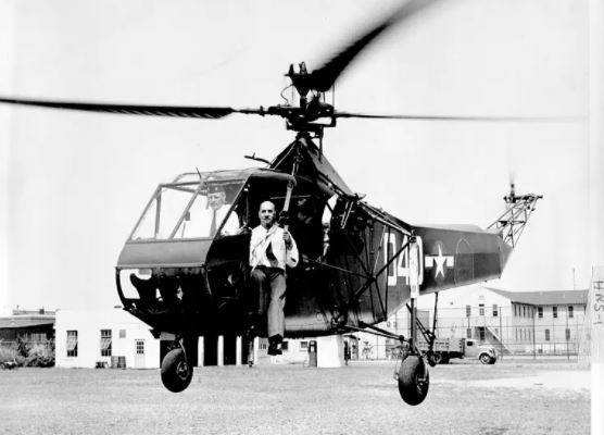 مراحل تطور هليكوبتر او المروحية عبر الزمن