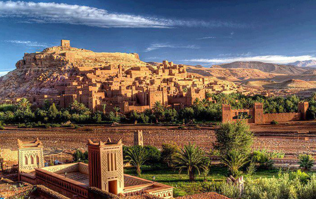 قصبة أيت بن حدو قرية تاريخية في جنوب شرق المغرب