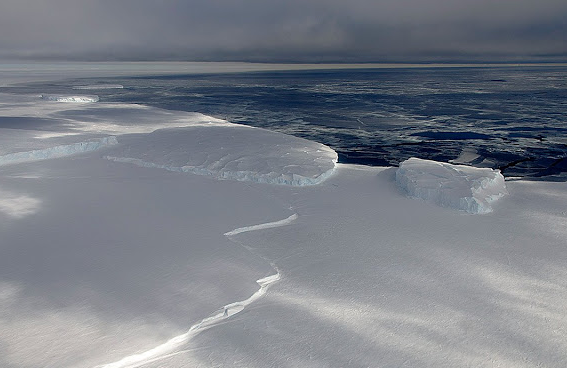الجرف الجليدي في بحر روس حقائق